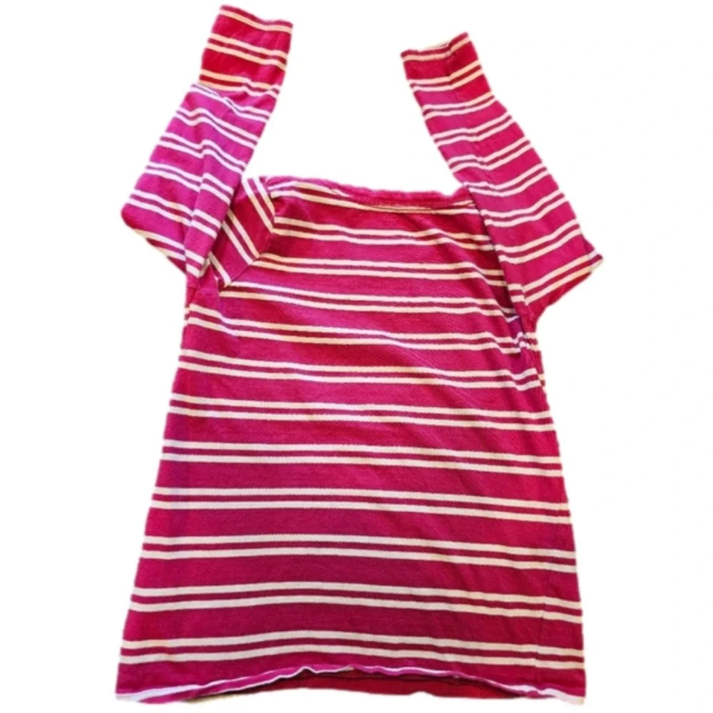 6/$20 Old Navy  Long Sleeve Striped Tee Size M (8) Girl
